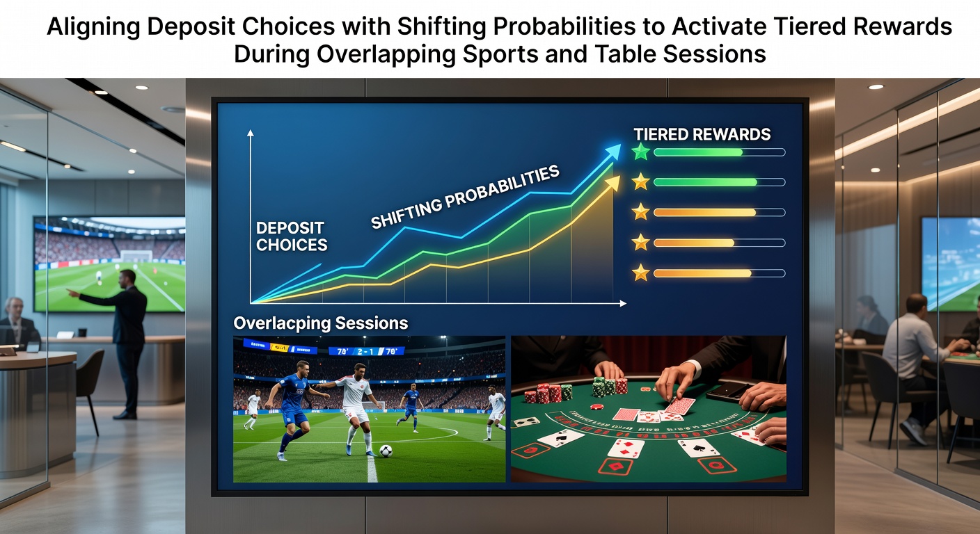 Visualisierung von Einzahlungsoptionen und sich ändernden Quoten in mobilen Sport- und Casino-Plattformen