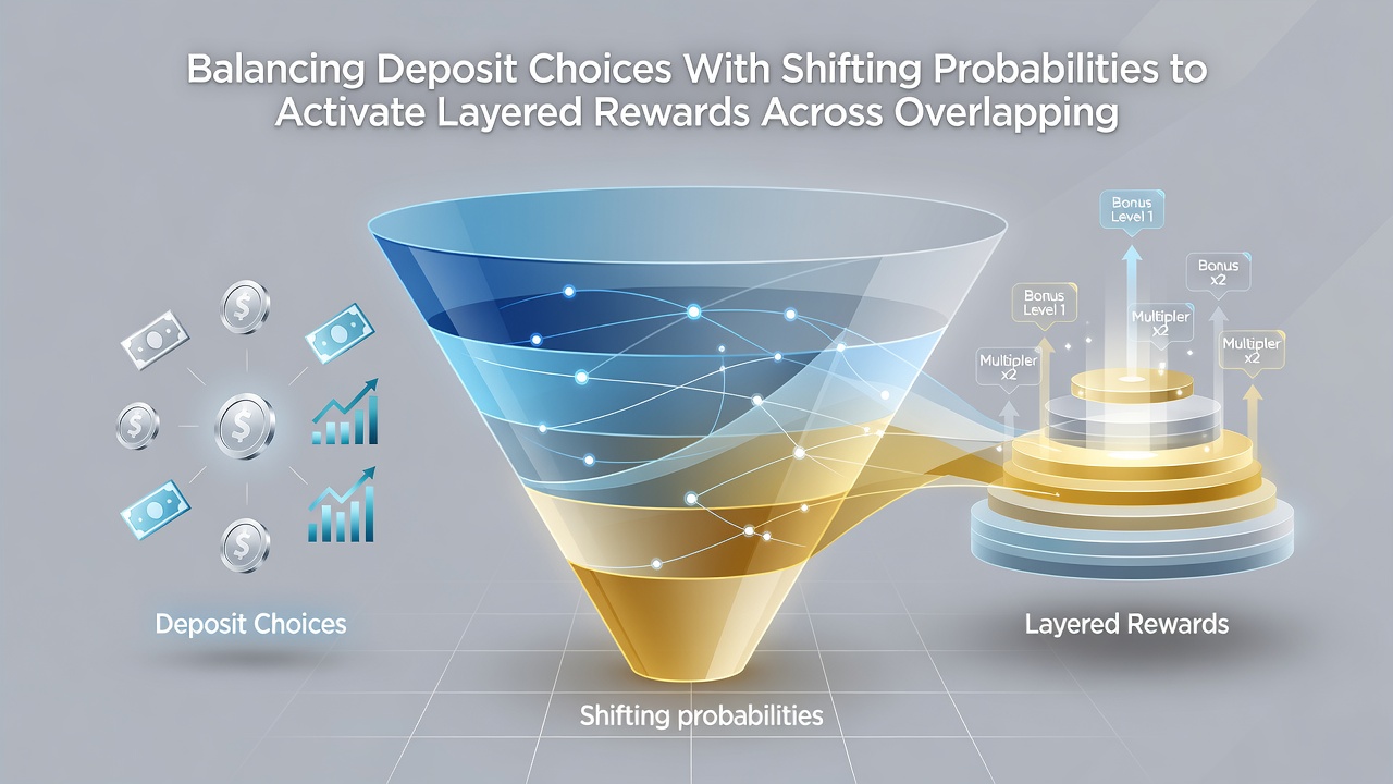 Diagram illustrating probability shifts, deposit timing and layered rewards across overlapping sports and table game sessions on mobile platforms
