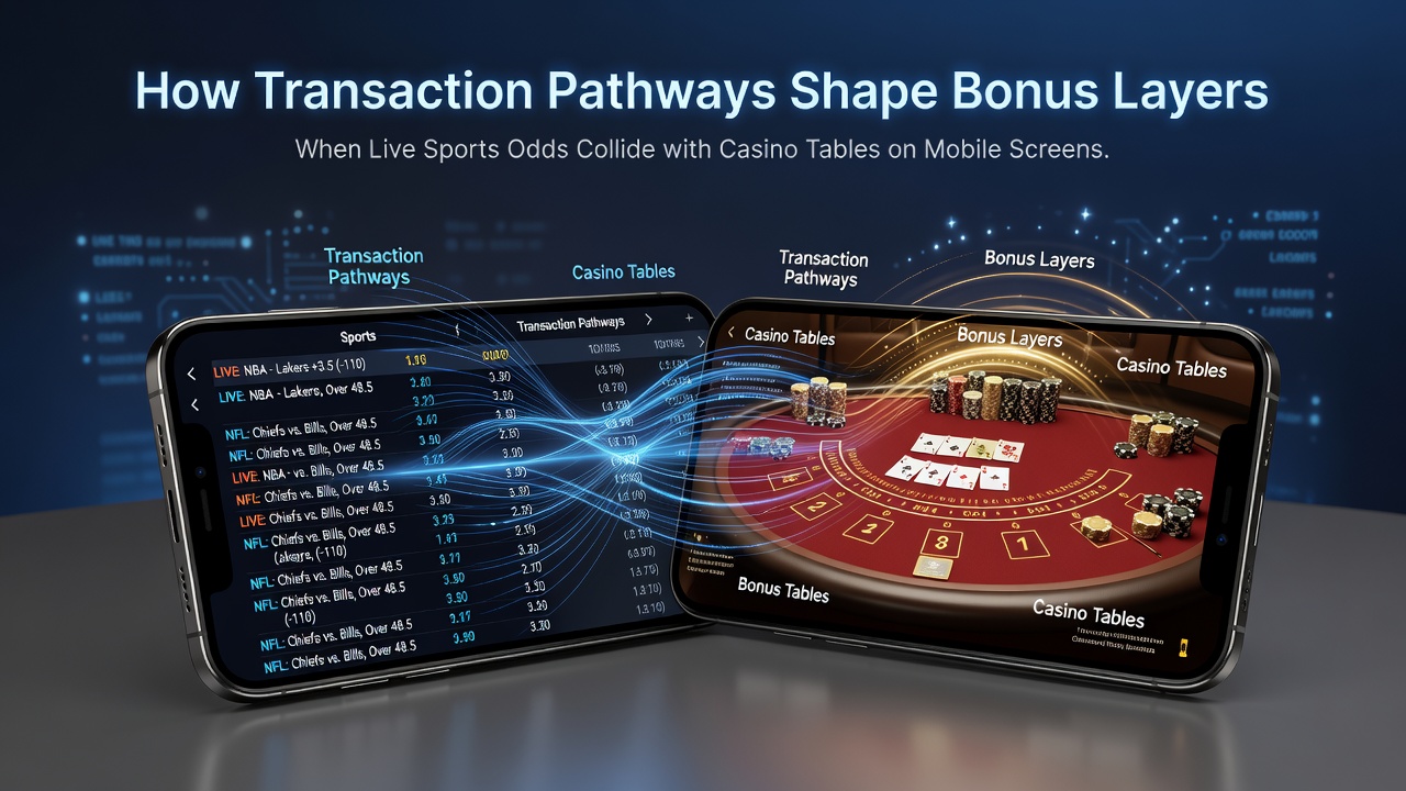 Transaktionswege und ihre Formung gestaffelter Bonuslayer bei Live-Sportquoten und Casino-Tischen auf Mobilgeräten