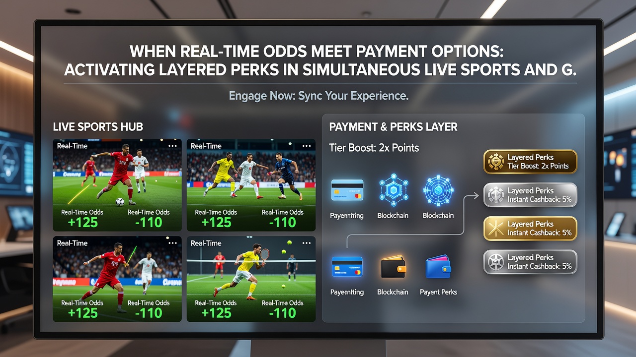 Zahlungsabwicklung und gestaffelte Belohnungen in einer mobilen Live-Sport- und Gaming-App
